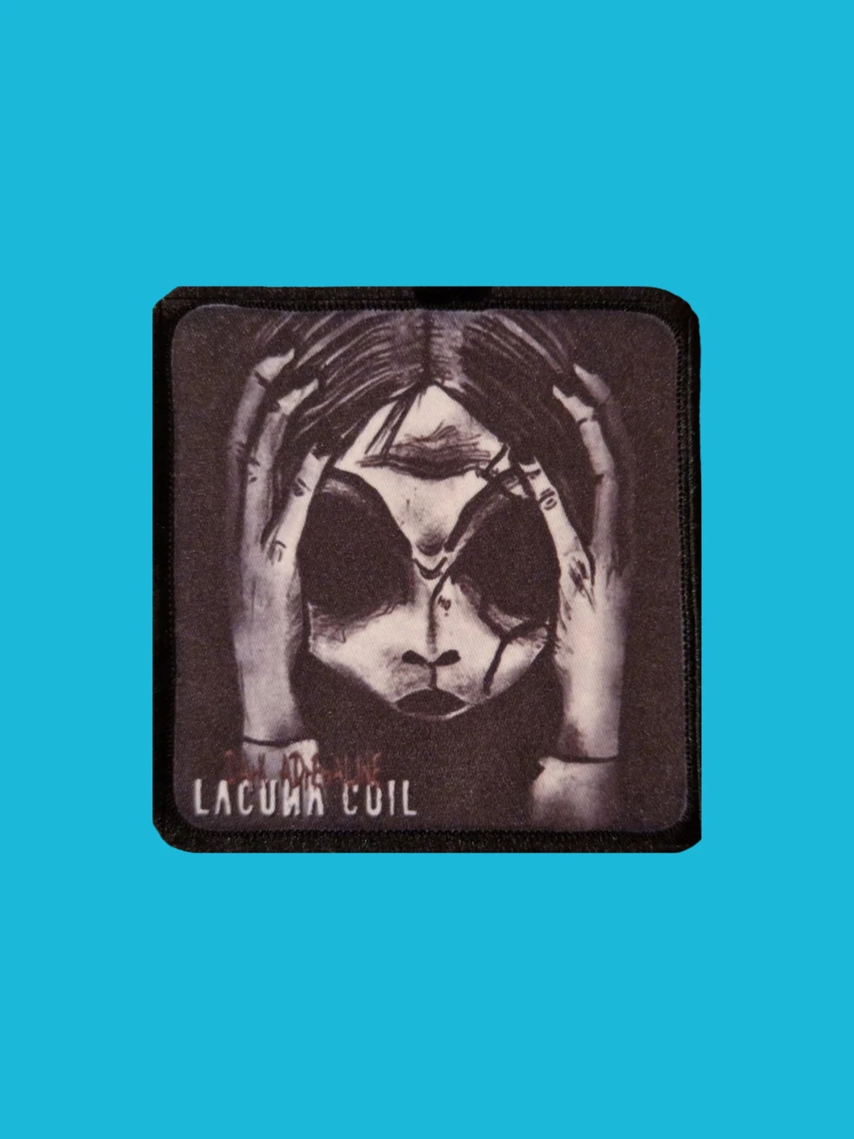 Patch Lacuna Coil - Dark Adrenaline - Imprimé - Carré de 7,5 x 7,5 centimètres
